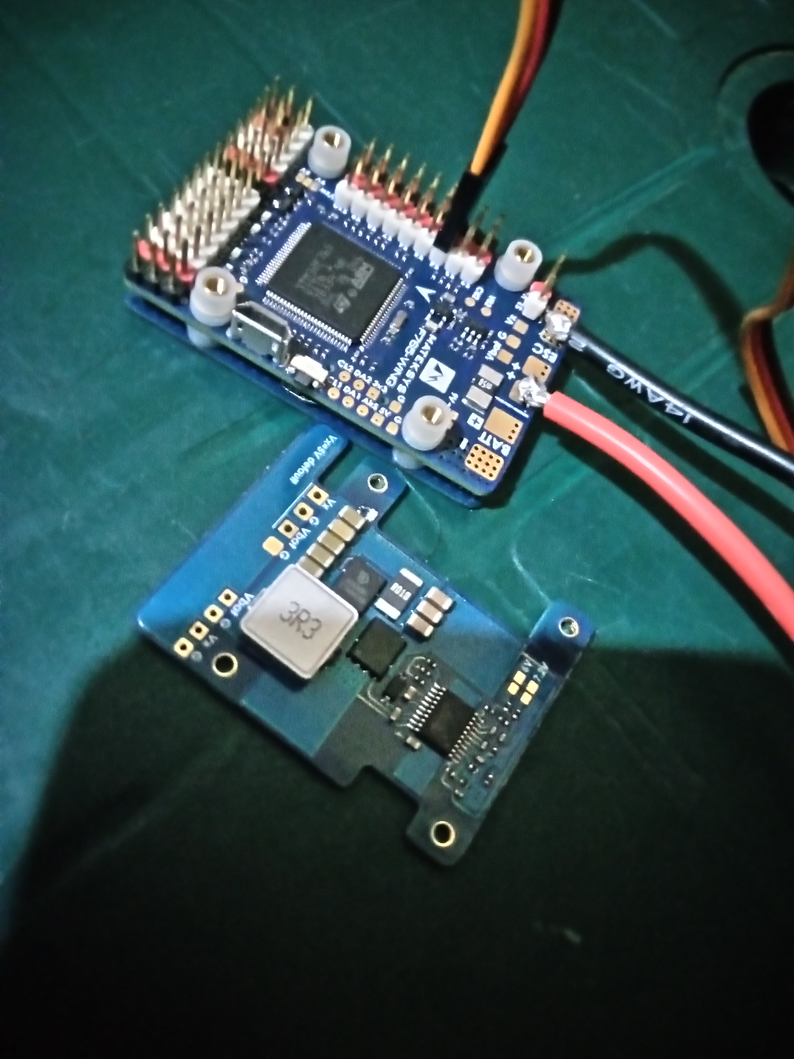 Semi-assembled flight controller